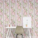 ANJOU STRIPE - EMERALD Schumacher Wallpaper | Wallpaper Twin ANJOU STRIPE EMERALD Schumacher Wallpaper wallpaper - SKU 5010170