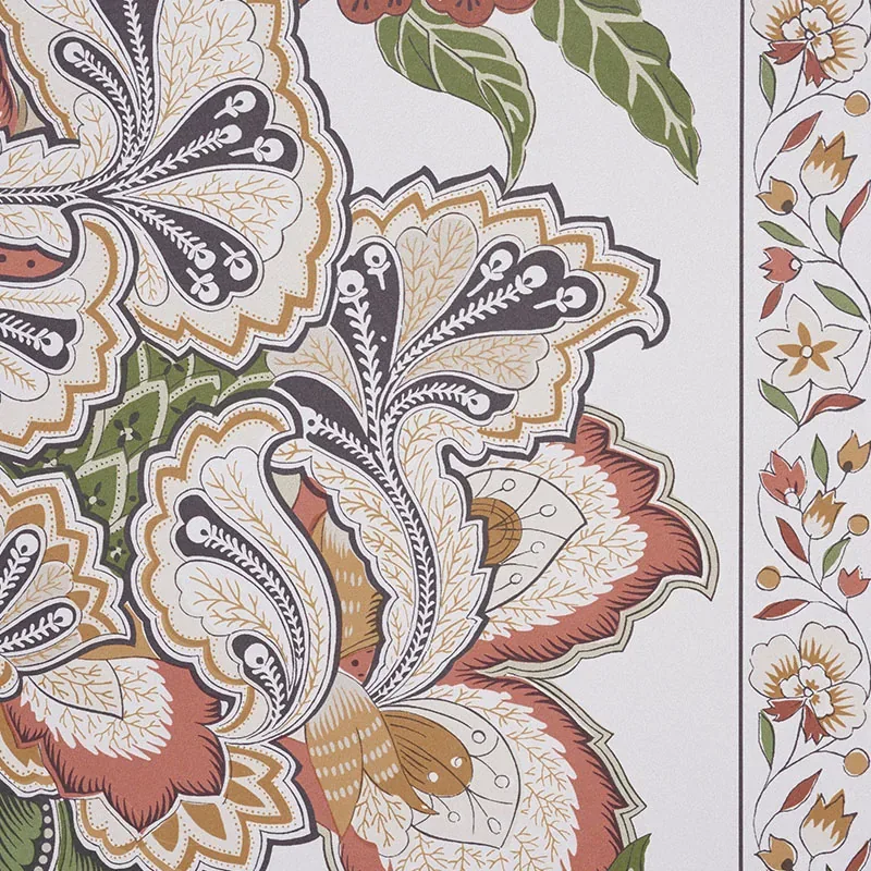 ANJOU STRIPE - SAFFRON Schumacher Wallpaper | Wallpaper Twin ANJOU STRIPE SAFFRON Schumacher Wallpaper wallpaper - SKU 5010172