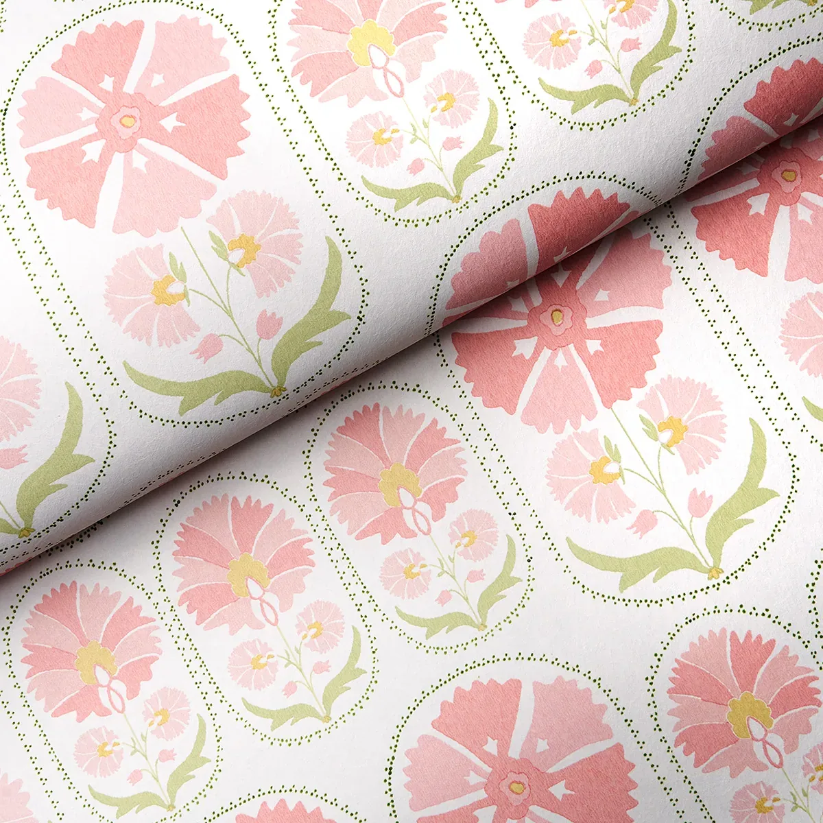 ANJUNA FLORAL BLUSH Schumacher Wallpaper wallpaper - SKU 5014112