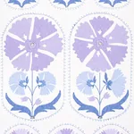 ANJUNA FLORAL LILAC Schumacher Wallpaper wallpaper - SKU 5014111