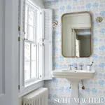 ANJUNA FLORAL SKY Schumacher Wallpaper wallpaper - SKU 5014110