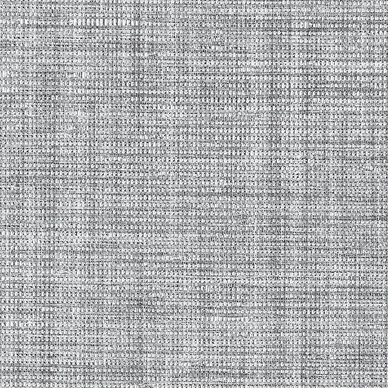 ANODIZED RAFFIA OXIDIZED SILVER Schumacher Wallpaper wallpaper - SKU 5007783