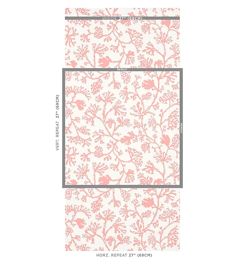 ANTHOZA CORAL Schumacher Wallpaper wallpaper - SKU 5012132