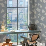ANTOINETTE MIST Schumacher Wallpaper wallpaper - SKU 5017351
