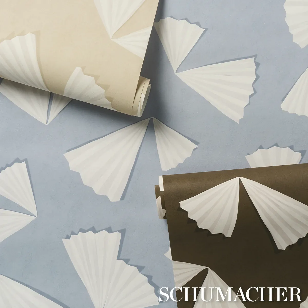 ANTOINETTE MIST Schumacher Wallpaper wallpaper - SKU 5017351