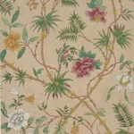 ARASI BOTANICAL - CORAL Schumacher Wallpaper | Wallpaper Twi ARASI BOTANICAL CORAL Schumacher Wallpaper wallpaper - SKU 5017170