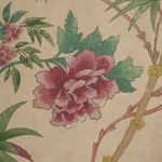 ARASI BOTANICAL - CORAL Schumacher Wallpaper | Wallpaper Twi ARASI BOTANICAL CORAL Schumacher Wallpaper wallpaper - SKU 5017170