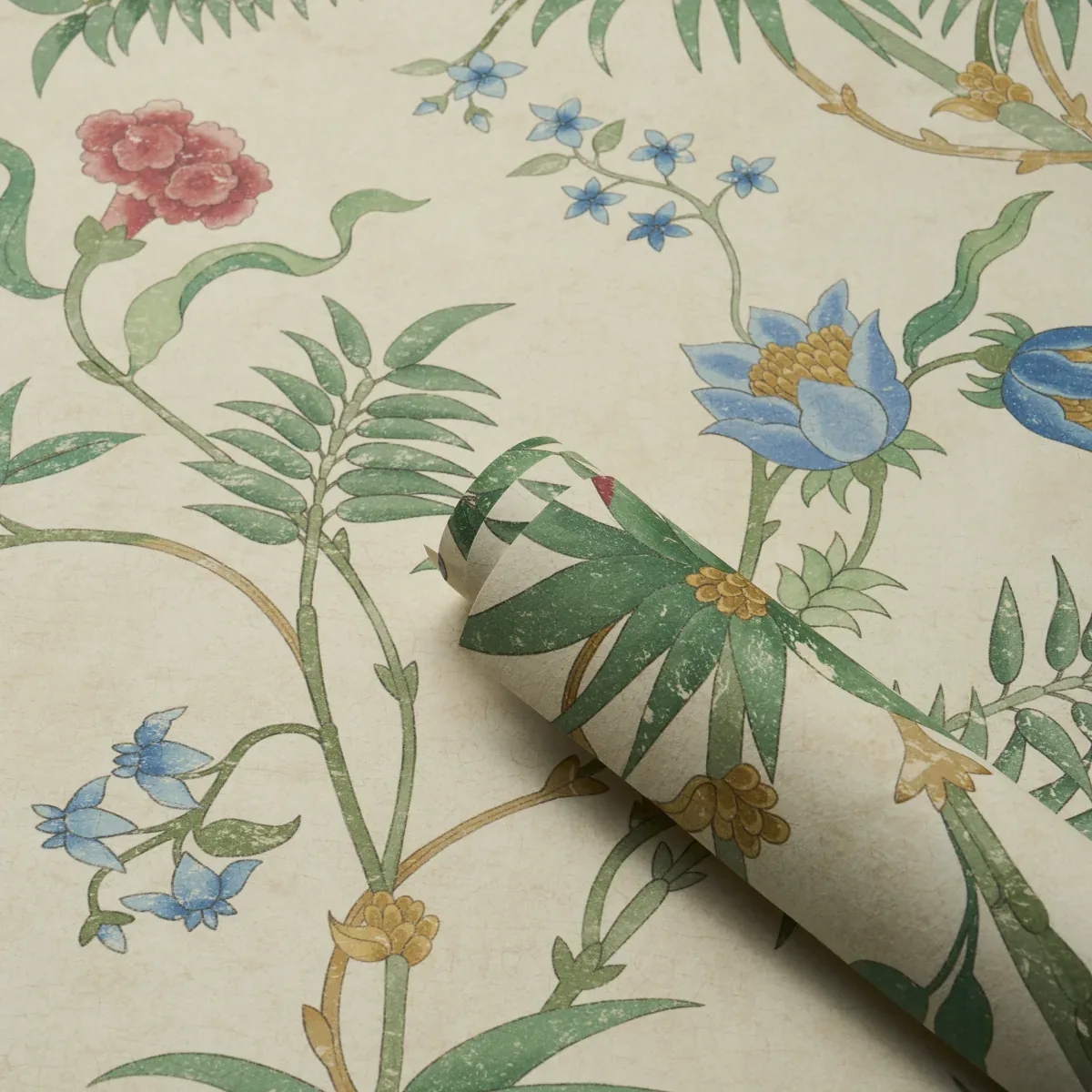 ARASI BOTANICAL PARCHMENT Schumacher Wallpaper wallpaper - SKU 5017171