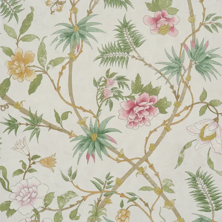 Schumacher ARASI BOTANICAL wallpaper