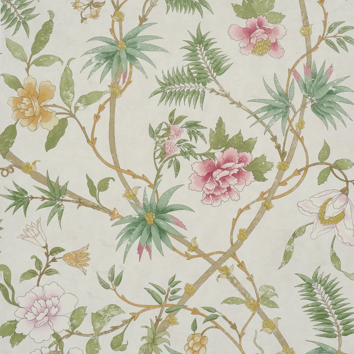 ARASI BOTANICAL PETAL Schumacher Wallpaper wallpaper - SKU 5017172