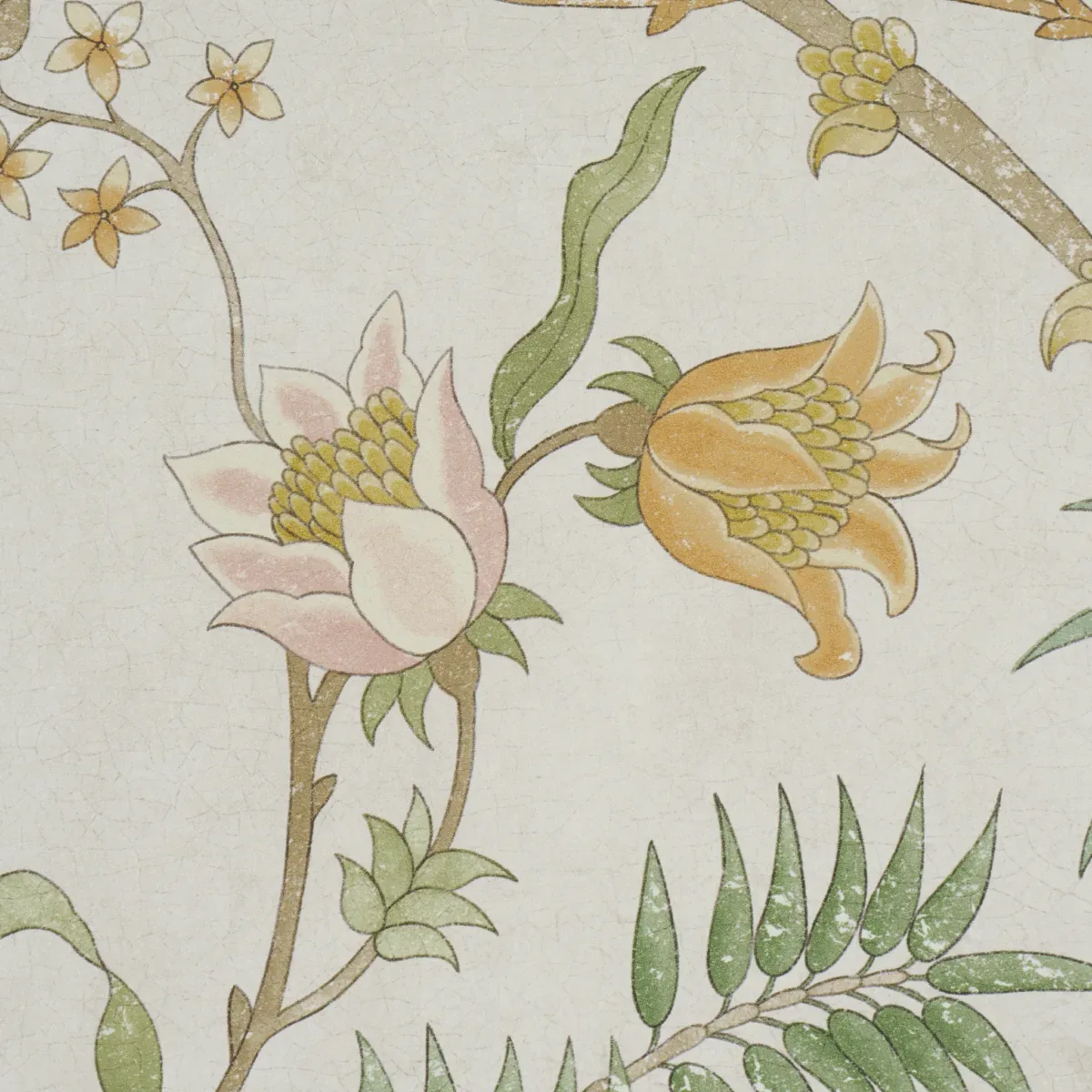 ARASI BOTANICAL - PETAL Schumacher Wallpaper | Wallpaper Twi ARASI BOTANICAL PETAL Schumacher Wallpaper wallpaper - SKU 5017172