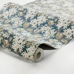 ARATORP BLUE Schumacher Wallpaper wallpaper - SKU 4162