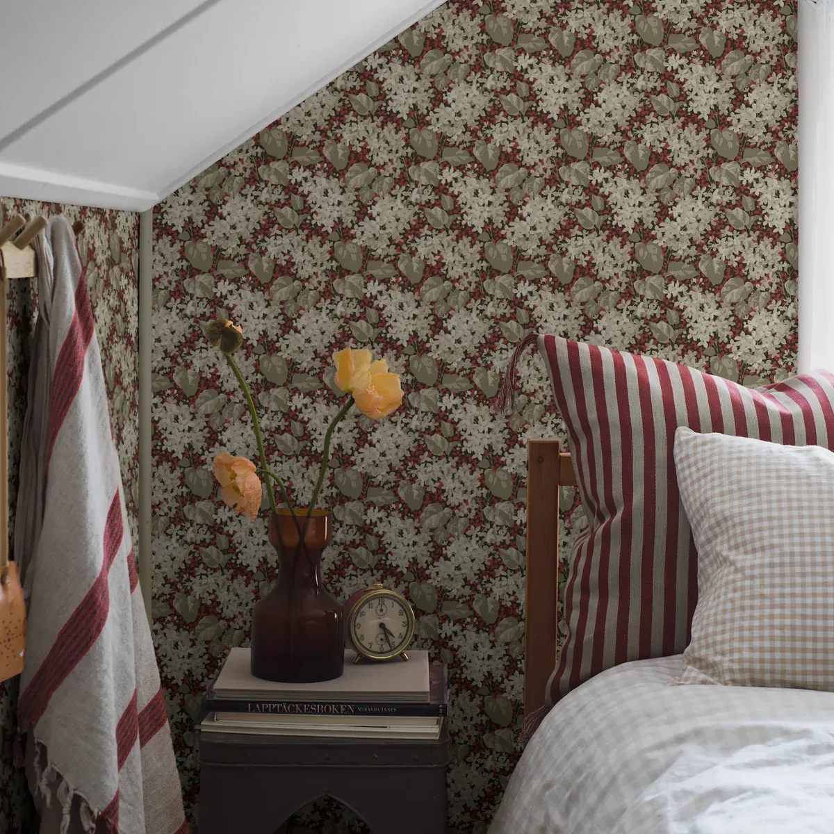 ARATORP RED Schumacher Wallpaper wallpaper - SKU 4161