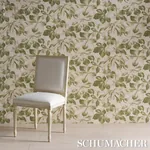 ARBOREAL HANDPRINT - LEAF Schumacher Wallpaper | Wallpaper T ARBOREAL HANDPRINT LEAF Schumacher Wallpaper wallpaper - SKU 5016980
