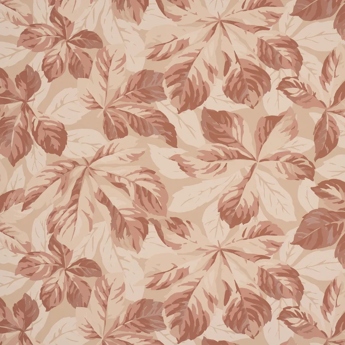 ARBOREAL HANDPRINT SPICE Schumacher Wallpaper wallpaper - SKU 5016982