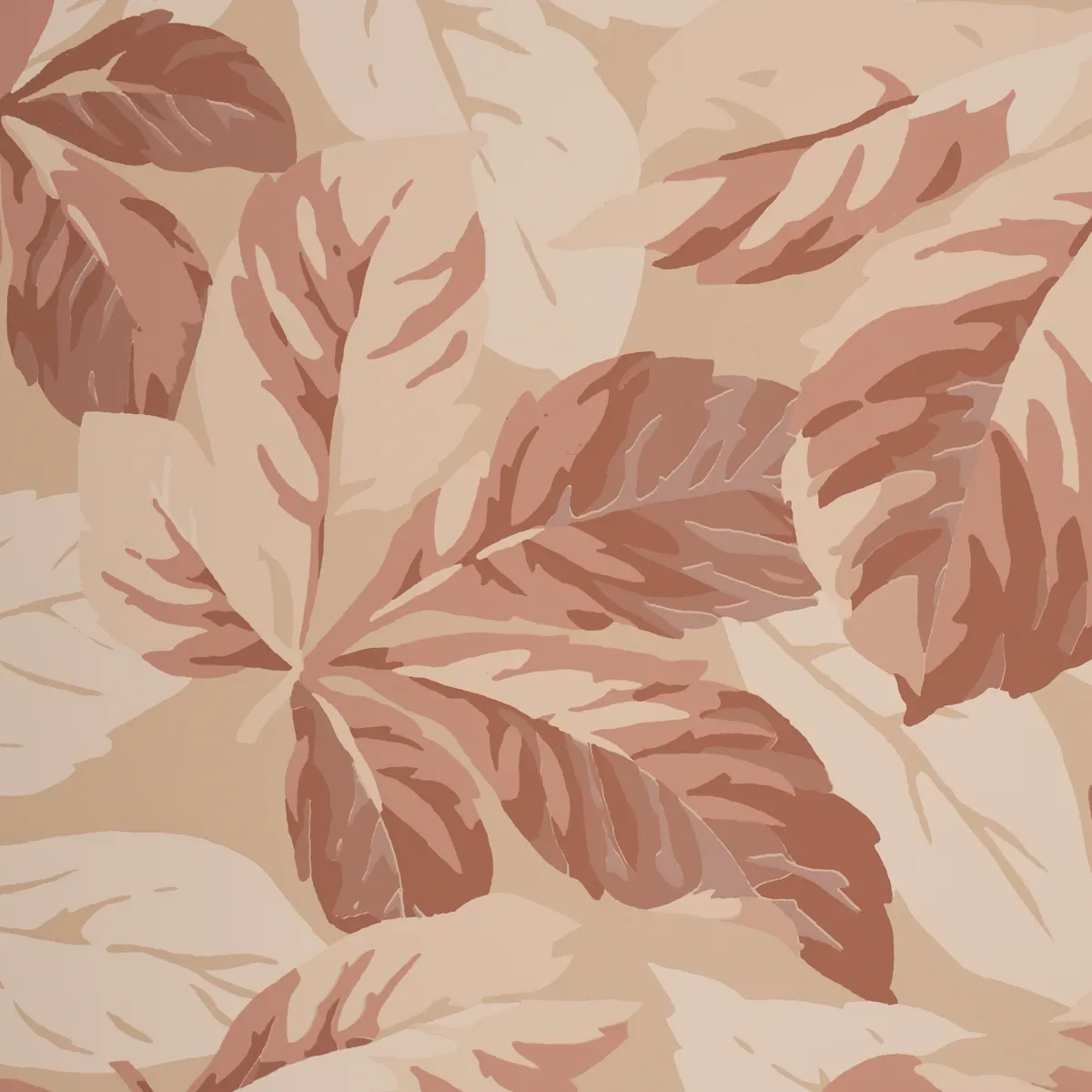ARBOREAL HANDPRINT - SPICE Schumacher Wallpaper | Wallpaper ARBOREAL HANDPRINT SPICE Schumacher Wallpaper wallpaper - SKU 5016982