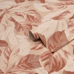 ARBOREAL HANDPRINT - SPICE Schumacher Wallpaper | Wallpaper ARBOREAL HANDPRINT SPICE Schumacher Wallpaper wallpaper - SKU 5016982