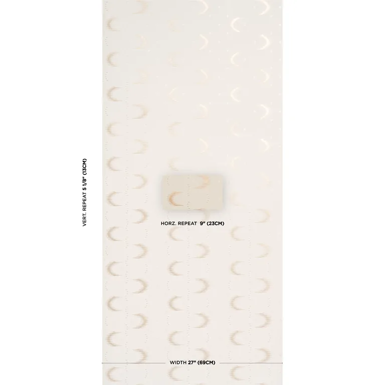 Schumacher ARISTELLE wallpaper, color BRONZE, SKU 5016471