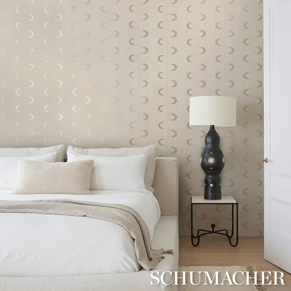 ARISTELLE - BRONZE Schumacher Wallpaper | Wallpaper Twins ARISTELLE BRONZE Schumacher Wallpaper wallpaper - SKU 5016471