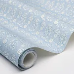 ARITA BLOCK PRINT - CORNFLOWER Schumacher Wallpaper | Wallpa ARITA BLOCK PRINT CORNFLOWER Schumacher Wallpaper wallpaper - SKU 5015240