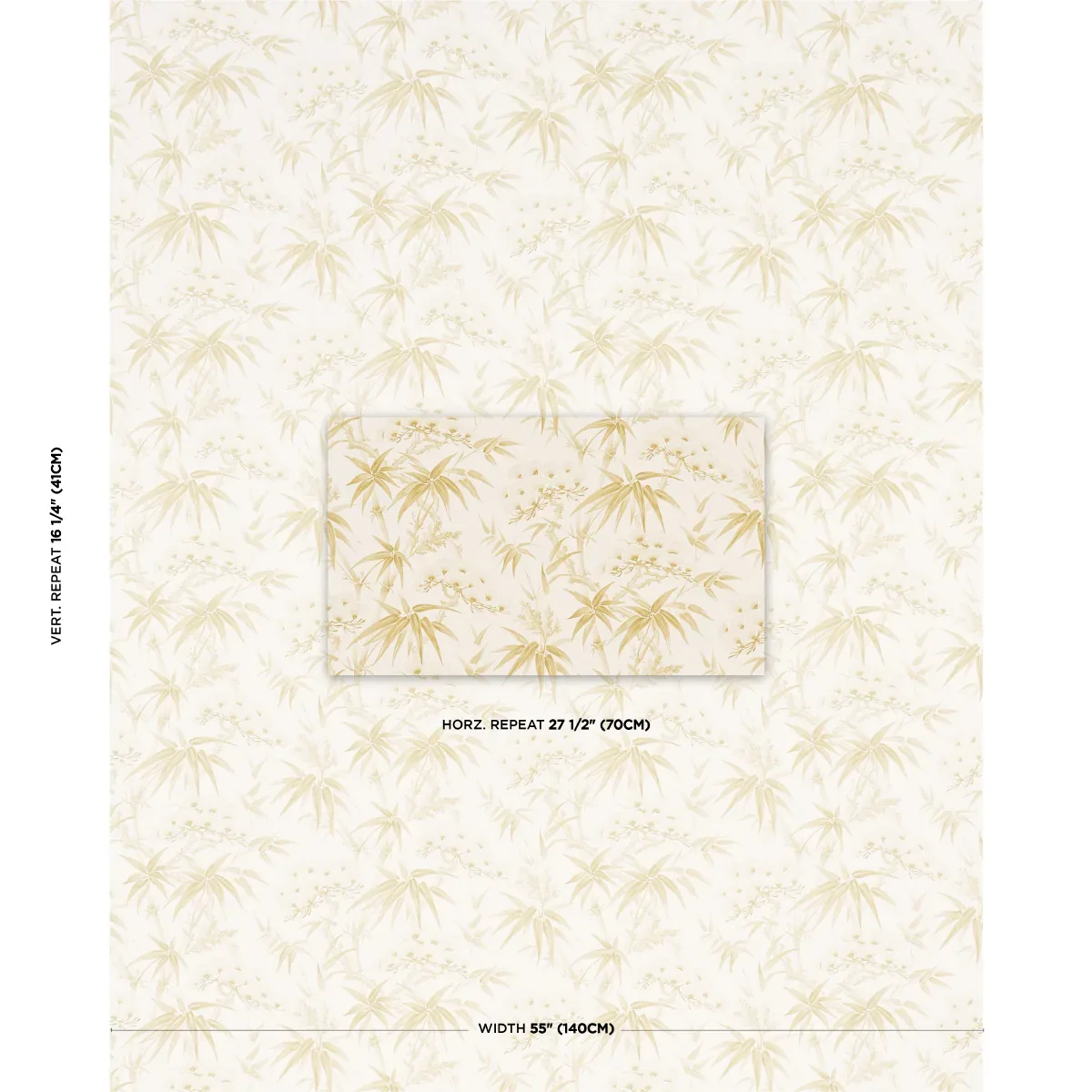 ARITA FLORAL - CITRON Schumacher Wallpaper | Wallpaper Twins ARITA FLORAL CITRON Schumacher Wallpaper wallpaper - SKU 5009143