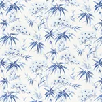 Schumacher ARITA FLORAL wallpaper, color PORCELAIN, SKU 5009140