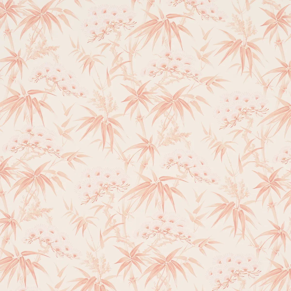 ARITA FLORAL ROSE Schumacher Wallpaper wallpaper - SKU 5009142