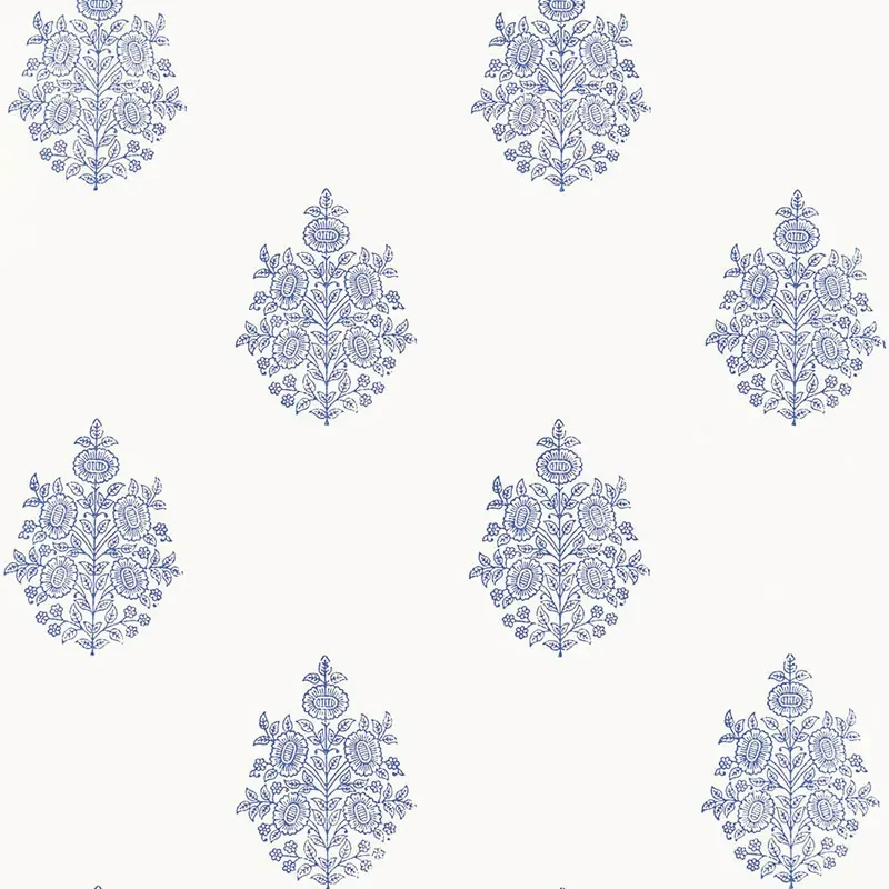 ASARA FLOWER DELFT Schumacher Wallpaper wallpaper - SKU 5005321