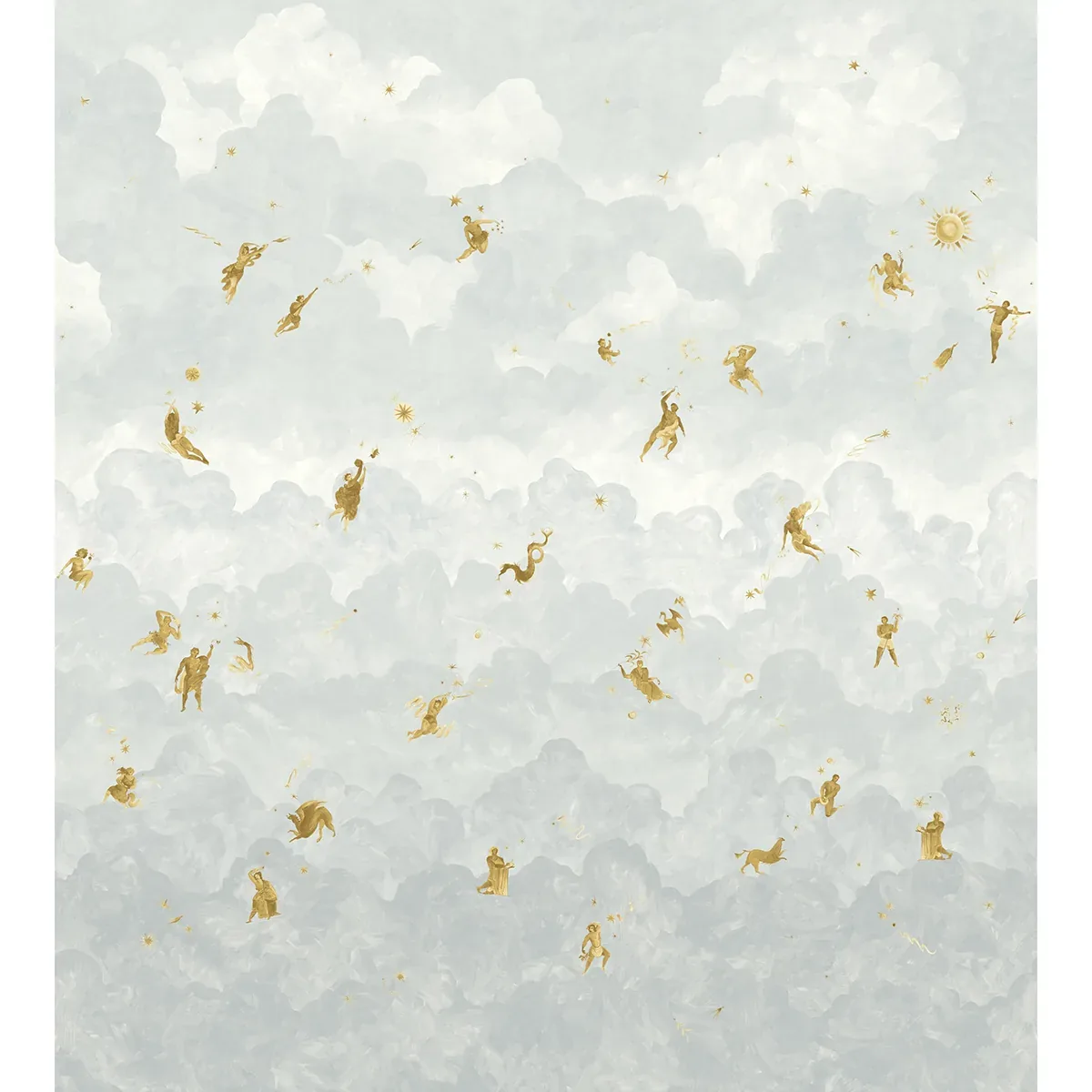 ASCENDANCE 3 PANEL SET AIR Schumacher Wallpaper wallpaper - SKU 5016031