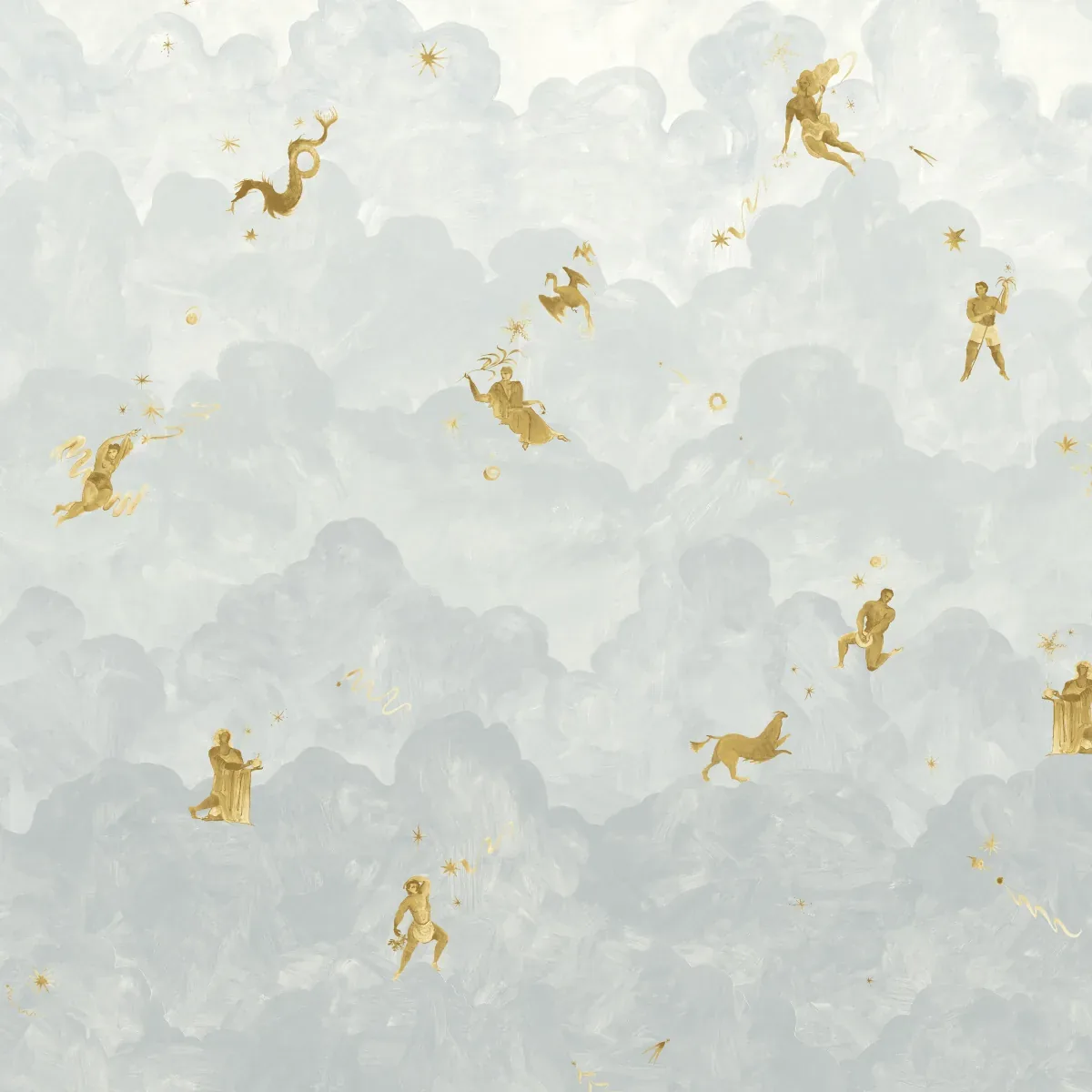 ASCENDANCE 3 PANEL SET - AIR Schumacher Wallpaper | Wallpape ASCENDANCE 3 PANEL SET AIR Schumacher Wallpaper wallpaper - SKU 5016031