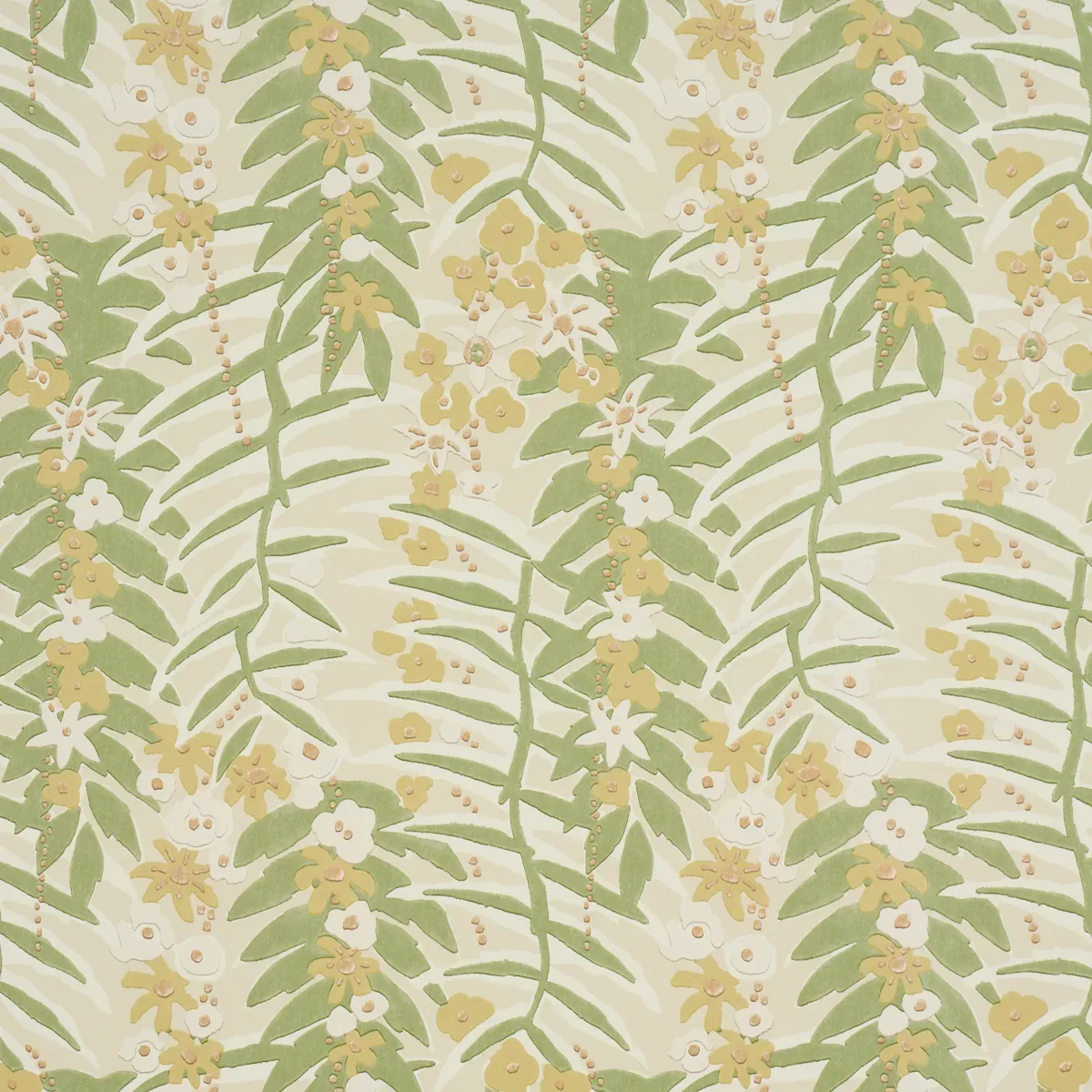 ASHBEE BOTANICAL CITRON Schumacher Wallpaper wallpaper - SKU 5016251