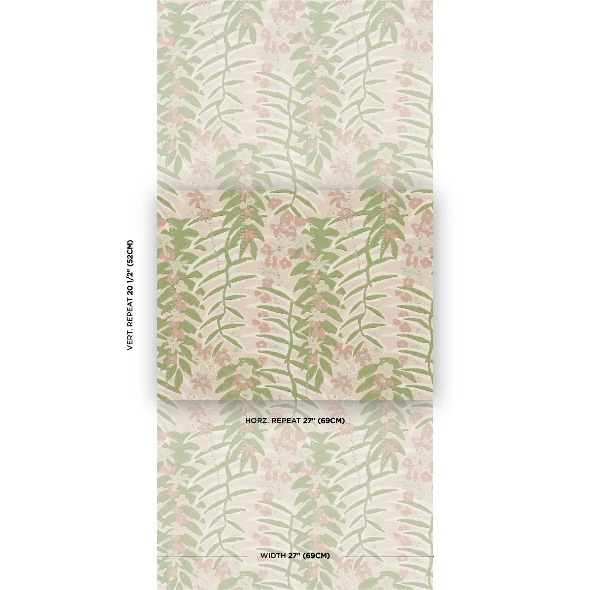 ASHBEE BOTANICAL - PETAL Schumacher Wallpaper | Wallpaper Tw ASHBEE BOTANICAL PETAL Schumacher Wallpaper wallpaper - SKU 5016252