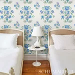 ASHFORD - CORNFLOWER & LILAC Schumacher Wallpaper | Wallpape ASHFORD CORNFLOWER & LILAC Schumacher Wallpaper wallpaper - SKU 5013181