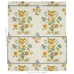 ASHFORD - OCHRE & SKY Schumacher Wallpaper | Wallpaper Twins ASHFORD OCHRE & SKY Schumacher Wallpaper wallpaper - SKU 5013182