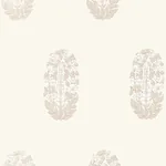 ASKANDRA FLOWER OYSTER Schumacher Wallpaper wallpaper - SKU 5005310