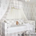 ASKANDRA FLOWER OYSTER Schumacher Wallpaper wallpaper - SKU 5005310