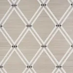 ASOLO SISAL - SILVER Schumacher Wallpaper | Wallpaper Twins ASOLO SISAL SILVER Schumacher Wallpaper wallpaper - SKU 5016540