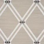 ASOLO SISAL - SILVER Schumacher Wallpaper | Wallpaper Twins ASOLO SISAL SILVER Schumacher Wallpaper wallpaper - SKU 5016540