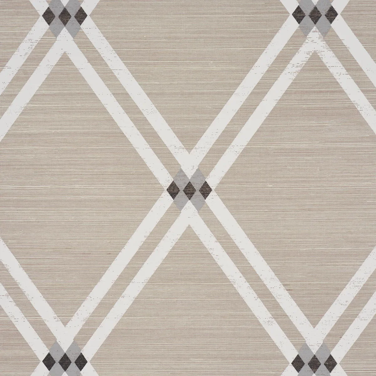 ASOLO SISAL - SILVER Schumacher Wallpaper | Wallpaper Twins ASOLO SISAL SILVER Schumacher Wallpaper wallpaper - SKU 5016540