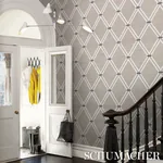 ASOLO SISAL - SILVER Schumacher Wallpaper | Wallpaper Twins ASOLO SISAL SILVER Schumacher Wallpaper wallpaper - SKU 5016540
