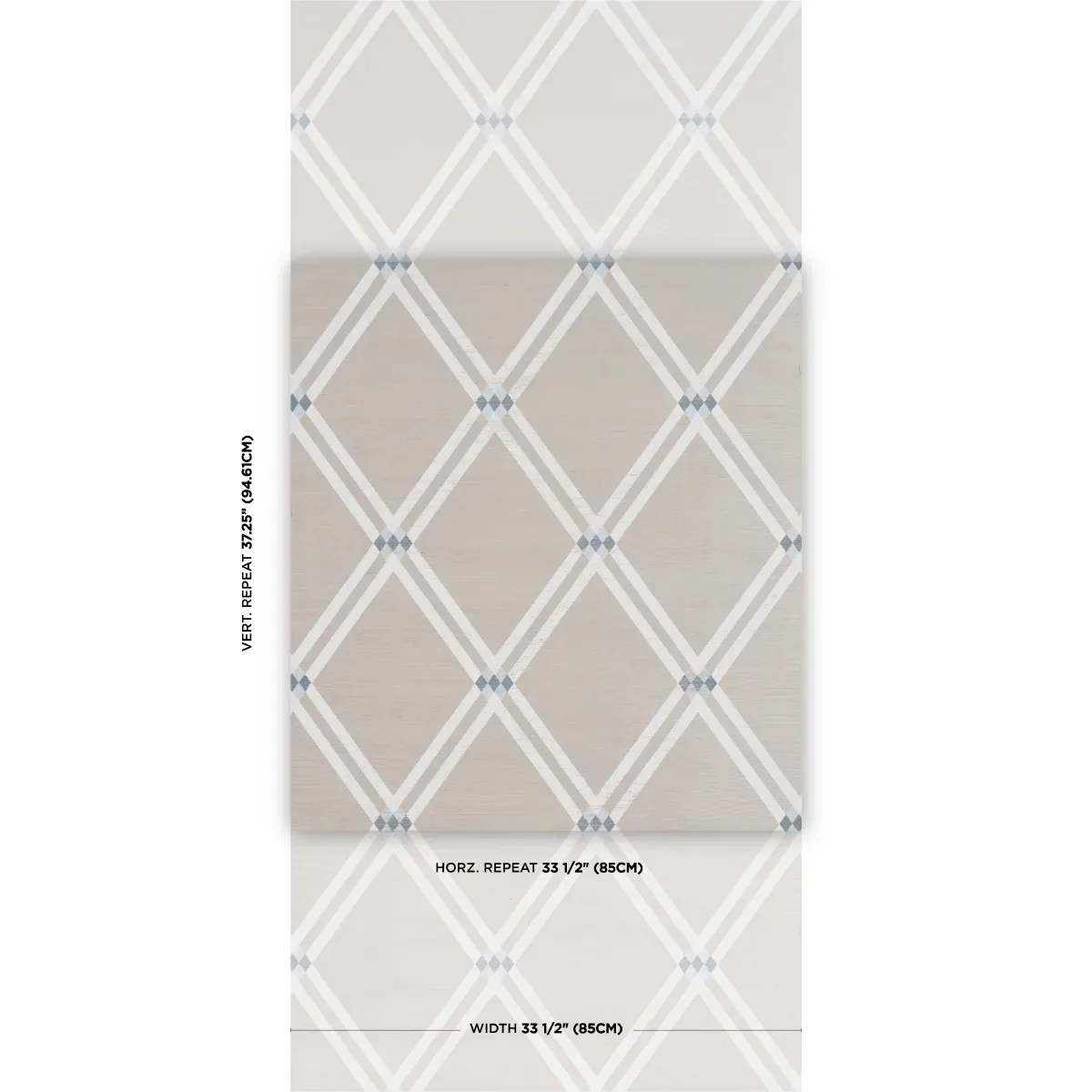 ASOLO SISAL SKY Schumacher Wallpaper wallpaper - SKU 5016542