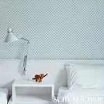 ASTRAL - BLUE Schumacher Wallpaper | Wallpaper Twins ASTRAL BLUE Schumacher Wallpaper wallpaper - SKU 5013141
