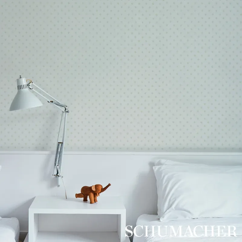 ASTRAL - GREEN Schumacher Wallpaper | Wallpaper Twins ASTRAL GREEN Schumacher Wallpaper wallpaper - SKU 5013142