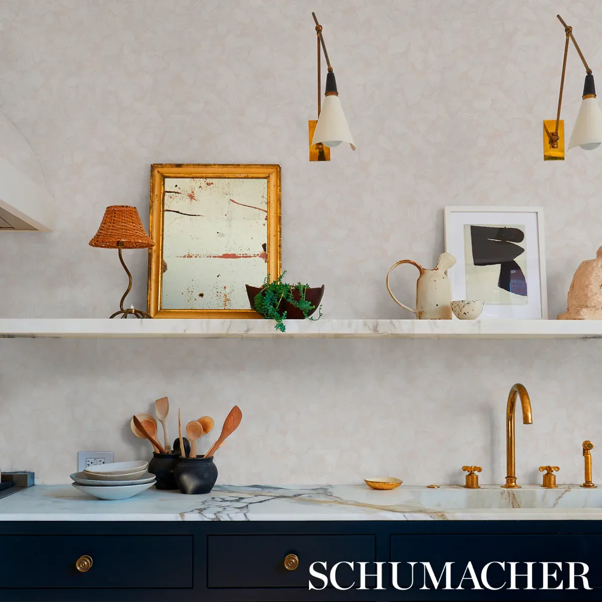 ATMOS CLOUD Schumacher Wallpaper wallpaper - SKU 5015282