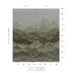 Atmospheric Landscape Panel Set - MISTY MOUNTAINS Schumacher Atmospheric Landscape Panel Set MISTY MOUNTAINS Schumacher Wallpaper wallpaper - SKU 5016530