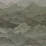 Atmospheric Landscape Panel Set - VERDANT VISTA Schumacher W Atmospheric Landscape Panel Set VERDANT VISTA Schumacher Wallpaper wallpaper - SKU 5016531