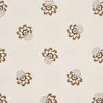 AUCLAIR FLORAL - BROWN Schumacher Wallpaper | Wallpaper Twin AUCLAIR FLORAL BROWN Schumacher Wallpaper wallpaper - SKU 5016481