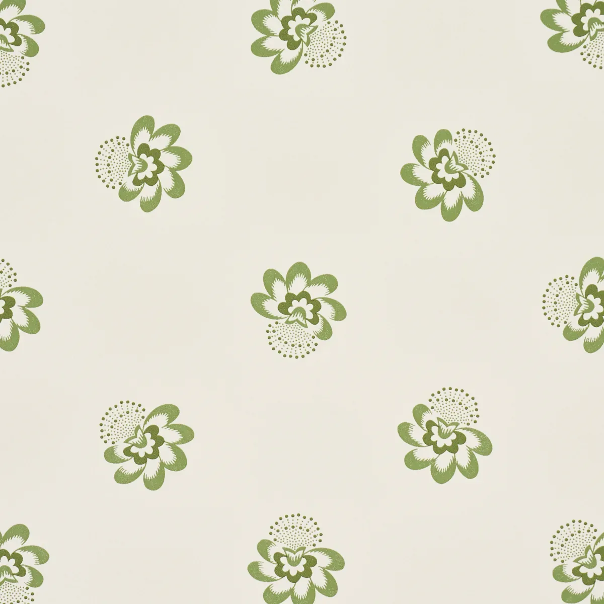 AUCLAIR FLORAL - GREEN Schumacher Wallpaper | Wallpaper Twin AUCLAIR FLORAL GREEN Schumacher Wallpaper wallpaper - SKU 5016482