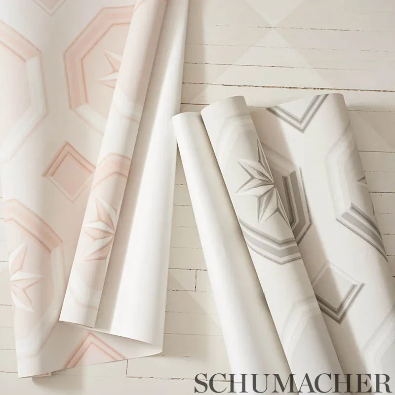 AUGUSTUS - BLUSH Schumacher Wallpaper | Wallpaper Twins AUGUSTUS BLUSH Schumacher Wallpaper wallpaper - SKU 5009891