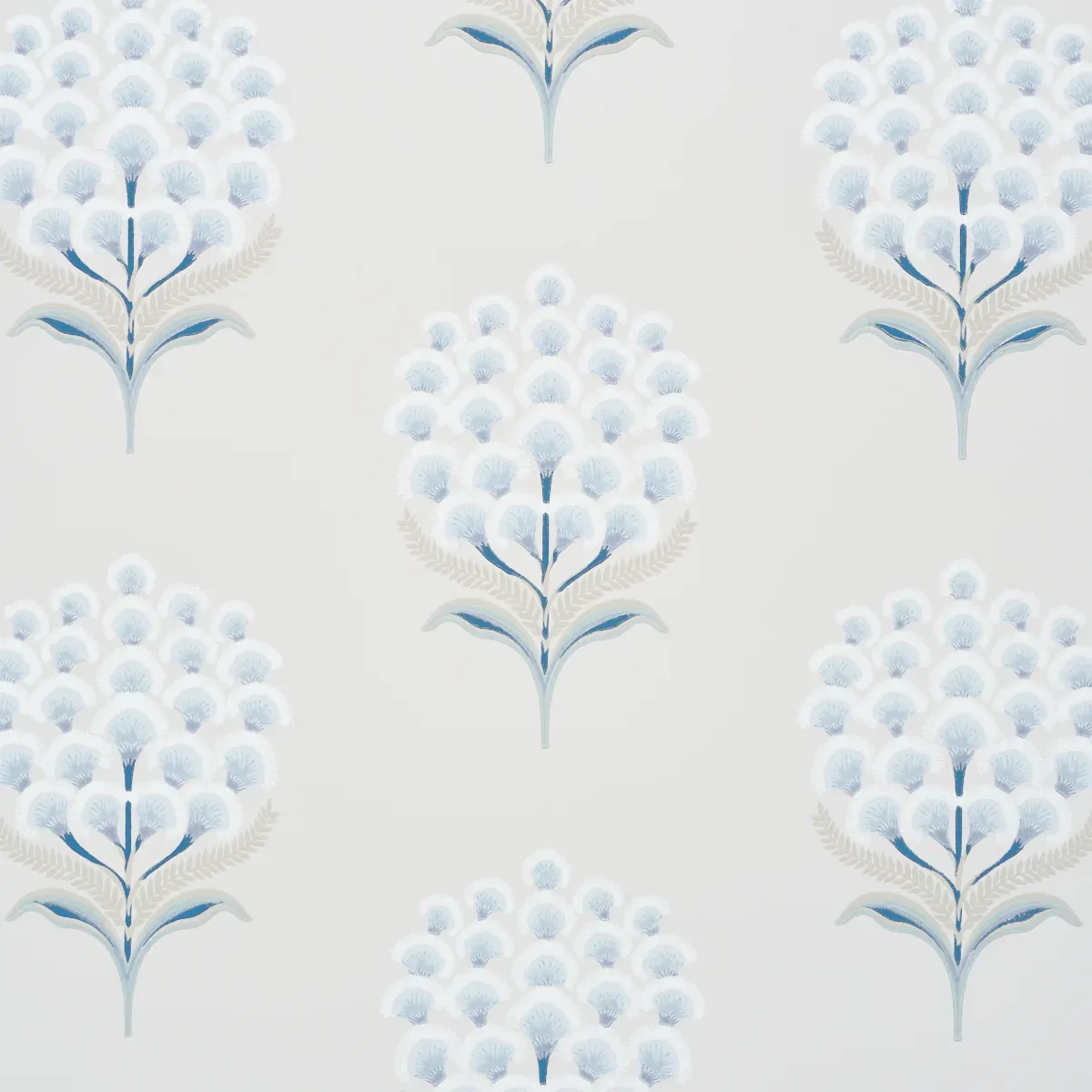 AURELIA PORCELAIN Schumacher Wallpaper wallpaper - SKU 5016341